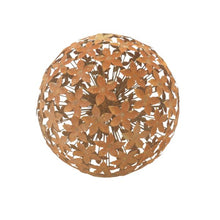 Load image into Gallery viewer, Med Rust Flower Garnde Décor.33cm