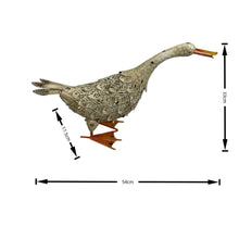 Load image into Gallery viewer, Stretching Duck Ornament 54x17.5x33cm
