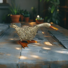 Load image into Gallery viewer, Stretching Duck Ornament 54x17.5x33cm