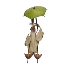 Load image into Gallery viewer, Standing Duck w/Umbrella + Potplanter 25.5x18x46cm