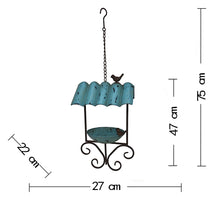 Load image into Gallery viewer, Corrugated Hanging Birdfeeder 27x47-85cm