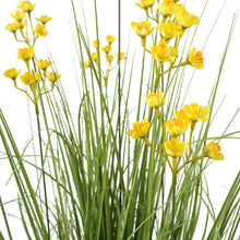 Load image into Gallery viewer, Potted Artificial Grassy Spring Wildflower 50x50x85cm