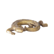 Load image into Gallery viewer, Curled Up Gecko Paperweight/ Décor 11x2x17cm