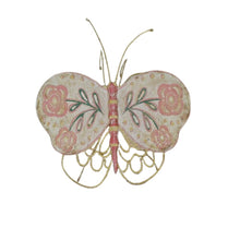 Load image into Gallery viewer, Butterfly Wall Art Pink/White 25x21.5x7HCM