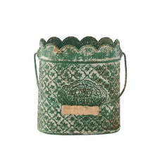 Load image into Gallery viewer, S/3 Flower Garden Rust Buckets 24x18x36HCM 20.5x14x31.5HCM 16x11x17.5HCM
