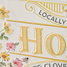 Load image into Gallery viewer, Pure Honey Tin Sign 40.5x26HCM