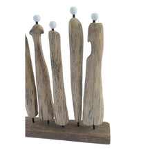 Load image into Gallery viewer, Handcrafted Contemporary Family + Friends Statue 24x6x30.5cm