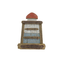Load image into Gallery viewer, HandcraftedWall Hanging Lighthouse w/5 Hooks 30x5x38cm