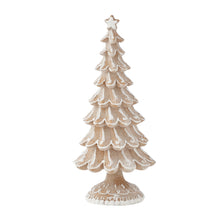 Load image into Gallery viewer, Large Gold Pressed Metal Christmas Tree w/Star L36*H92cm