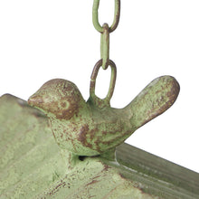Load image into Gallery viewer, Tin Roof Hanging Bird Feeder 21.5x15x34