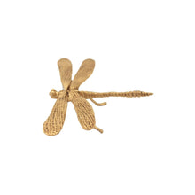 Load image into Gallery viewer, Dragonfly Sculpture Gold 11.5*9*3
