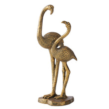 Load image into Gallery viewer, Standing Flamingos Sculpture Bronze 13*11.5*30