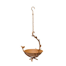 Load image into Gallery viewer, Hanging Birdfeeder on Branch w/2 Birds 21x20x29-51cm