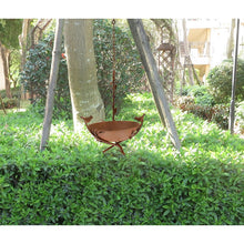 Load image into Gallery viewer, Hanging Birdfeeder on Branch w/2 Birds 21x20x29-51cm