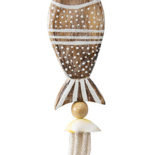 Load image into Gallery viewer, Handcrafted Our Home 2-Piece Driftwood w/Fish Wallart 30x20x9/30x17x6cm