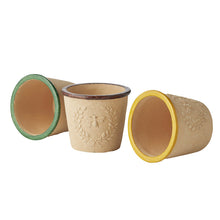 Load image into Gallery viewer, S/3 Bee-Kind Asst Pots 14.5x14.5x12.5 cm