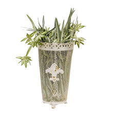 Load image into Gallery viewer, French Provinicial Dry-Flower Vase w/Fleur-de-lis 18x18x33.5cm