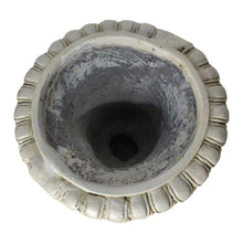 Load image into Gallery viewer, Elaborate Off-White Distressed Roman Planter 24x24x30.5cm