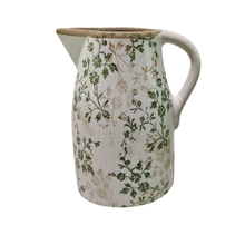Load image into Gallery viewer, Green Leaf Jug Lge (20x16x24cm)