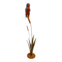 Load image into Gallery viewer, Kingfisher on Bulrush Garden Statue 40x22x104cm