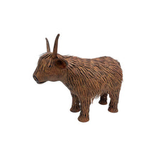 Load image into Gallery viewer, Highland Cow Garden Statue 64.5x35.5x53cm