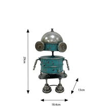 Load image into Gallery viewer, Blue Robot Decoration 18.5x12.5x29.5cm