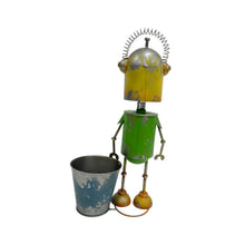 Load image into Gallery viewer, Yellow/Green Robot W/pot 29x19x58cm