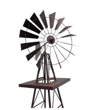 Load image into Gallery viewer, Jumbo Rust Windmill 94.6x66x200cm