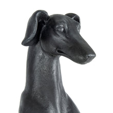 Load image into Gallery viewer, Majestic Sitting Greyhound Statue 35x26x82cm
