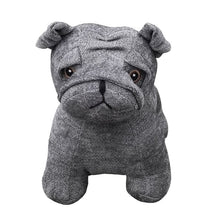 Load image into Gallery viewer, Grey French Bulldog Door Stopper