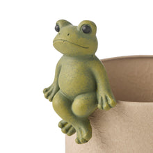 Load image into Gallery viewer, Jeremiah the Frog Pot Sitter Large 7x5x9.5 cm