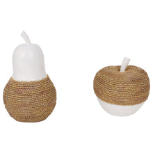 Load image into Gallery viewer, Set/2 Asst Contemporary Hamptons Apple & Pear 13x21/13x14cm