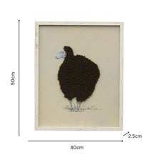 Load image into Gallery viewer, Cuddly Sheep Hand-Made Framed Canvas Wall Art 40x2.5x50cm