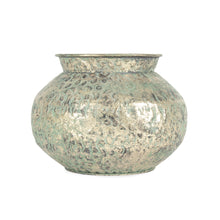 Load image into Gallery viewer, Hammered Squat Bowl w/Lip-Antique Gold 28x21cm