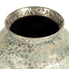 Load image into Gallery viewer, Hammered Squat Bowl w/Lip-Antique Gold 28x21cm