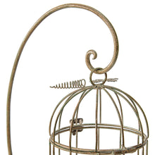 Load image into Gallery viewer, Birdcage on Stand Candleholder 18x28x42.5cm