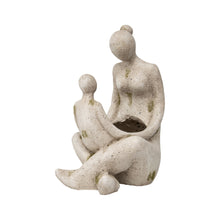 Load image into Gallery viewer, Arty Mother & Child Planter w/Hole & Plug 25x32x45cm