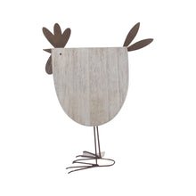 Load image into Gallery viewer, Set/2 Mum & Child Standing French Country Chooks 17x7x22.5/13x6.5x17.5cm