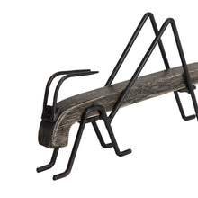 Load image into Gallery viewer, Handcrafted Wood & Iron Decorative Grasshopper 20.5x5x11cm