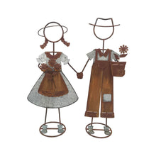 Load image into Gallery viewer, Set/2 Asst Tall Kids w/ Holding Hands Option 40x24x100/48x24x96m