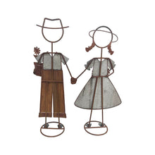 Load image into Gallery viewer, Set/2 Asst Tall Kids w/ Holding Hands Option 40x24x100/48x24x96m