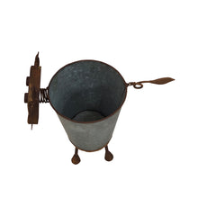 Load image into Gallery viewer, Rusty Cow Planter w/ Galv Pot 32x20x37cm