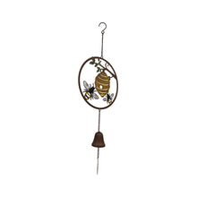Load image into Gallery viewer, Bee Laser-Cut Hanging Bell 23x6x65cm