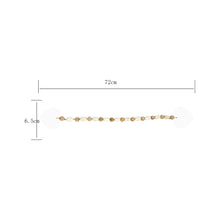 Load image into Gallery viewer, Twin Hearts Beaded Garland 72x2x6.5cm