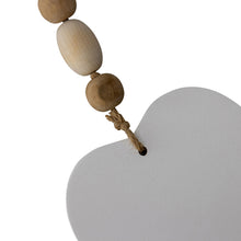 Load image into Gallery viewer, Twin Hearts Beaded Garland 72x2x6.5cm