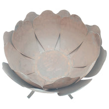 Load image into Gallery viewer, 60cm Lotus Flower Firebowl on Legs 60x60x43cm
