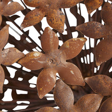 Load image into Gallery viewer, Large Rust Flower Garden Decor 40cm
