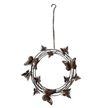 Load image into Gallery viewer, Hanging Circle of Butterflies on Chain 36.5x2x36.5cm-75cm
