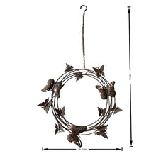 Load image into Gallery viewer, Hanging Circle of Butterflies on Chain 36.5x2x36.5cm-75cm
