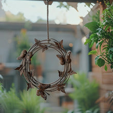 Load image into Gallery viewer, Hanging Circle of Butterflies on Chain 36.5x2x36.5cm-75cm
